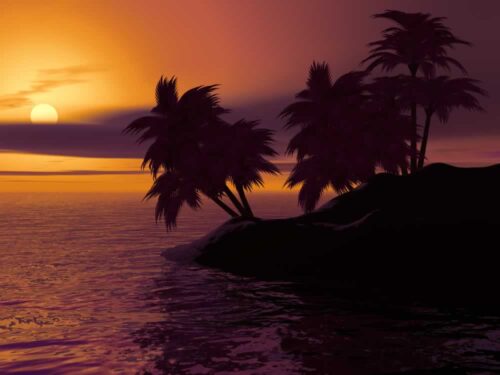 PSB367-palm-island-sunset